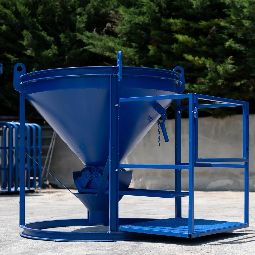 Beton Kovası (Kule Vinç Uyumlu) – Yüksek ve Ulaşılması Zor Noktalara Kontrollü Döküm Çözümü - Görsel 3