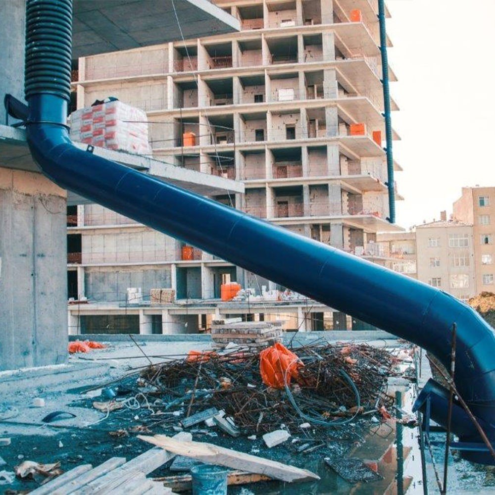 Koruge Moloz Kule – Şantiye Alanlarında Hızlı ve Güvenli Moloz Tahliye Çözümü - Görsel 2