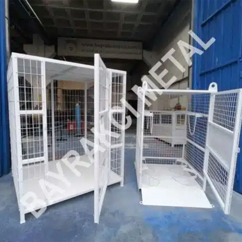 Tüp Taşıma Sepeti – Sanayi Tüpü Güvenli Taşıma ve Depolama Çözümü - Görsel 5